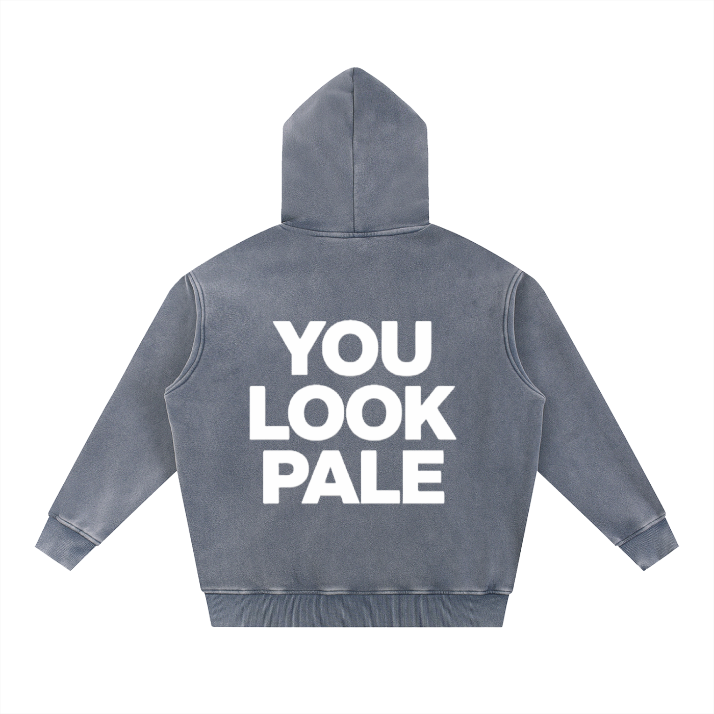 Snow Wash Fleece Oversize Hoodie