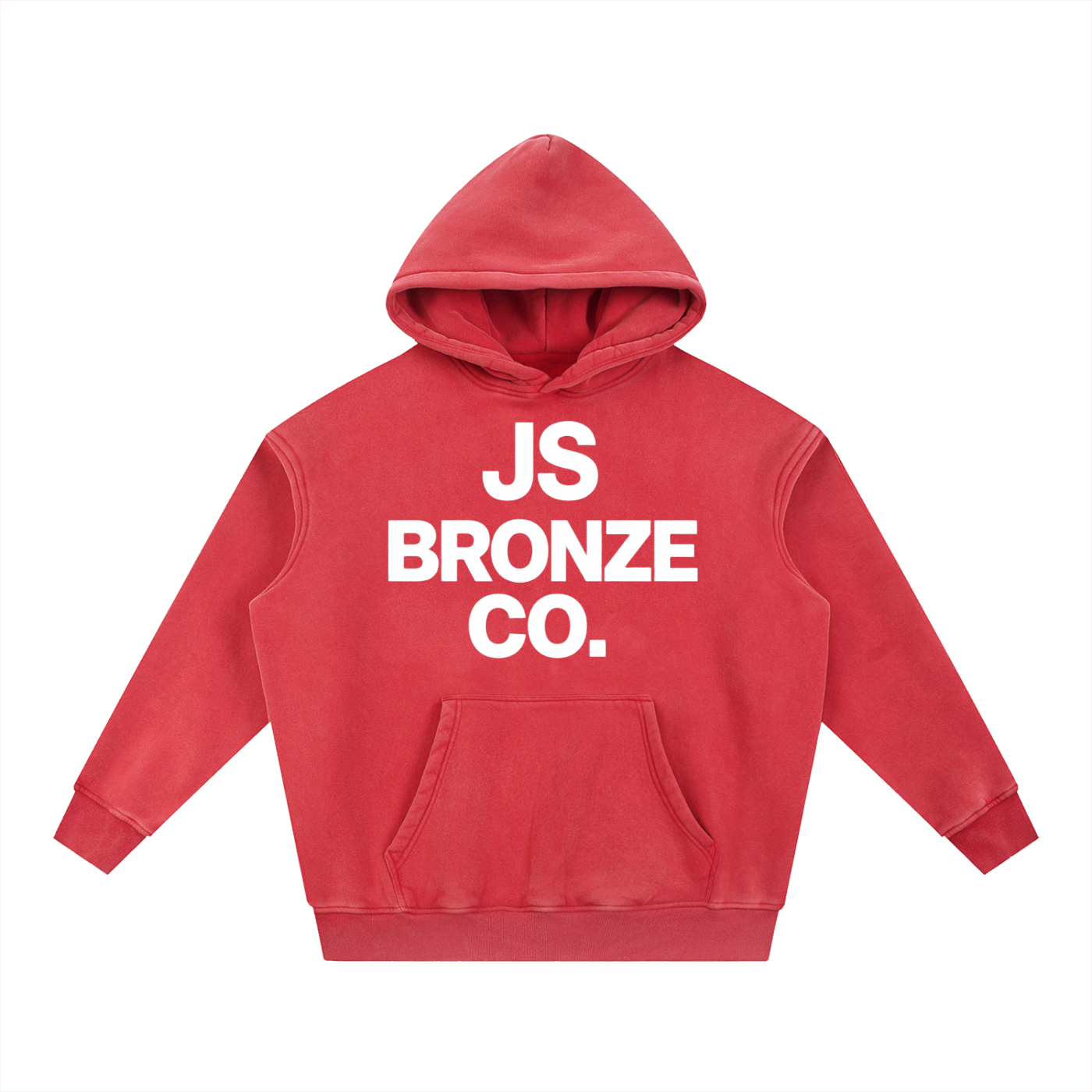 Snow Wash Fleece Oversize Hoodie
