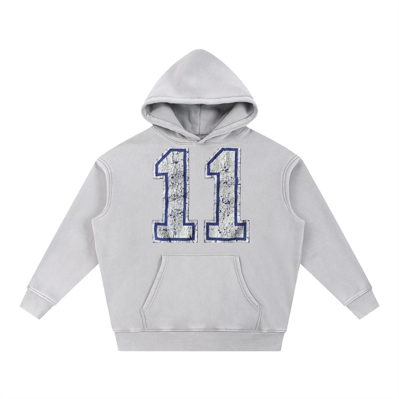 Snow Wash Fleece Oversize Hoodie