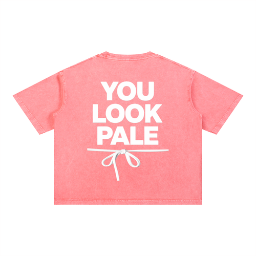 Mineral Wash Boxy Cotton T-Shirt