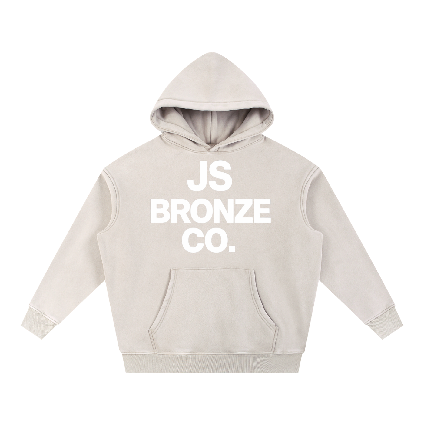 Snow Wash Fleece Oversize Hoodie