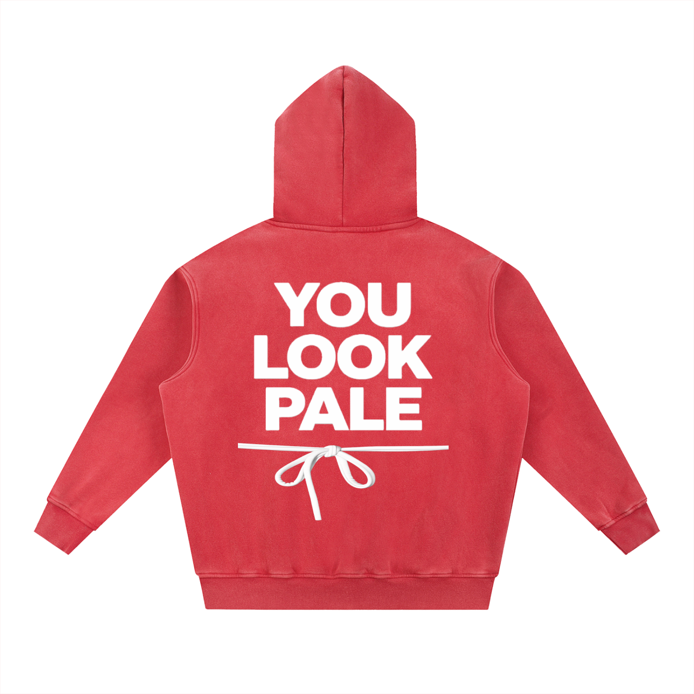 Snow Wash Fleece Oversize Hoodie