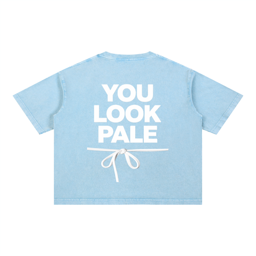 Mineral Wash Boxy Cotton T-Shirt