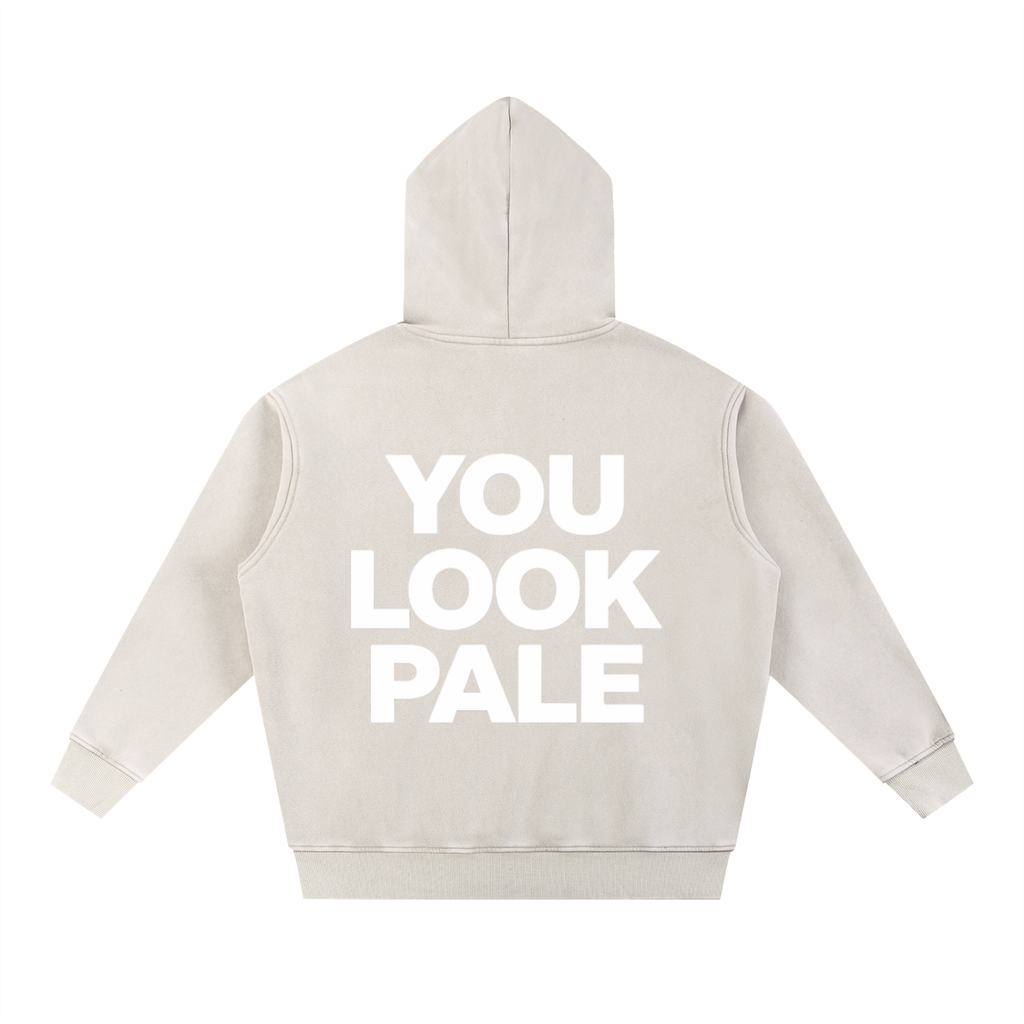 NO STRING- Snow Wash Fleece Oversize Hoodie