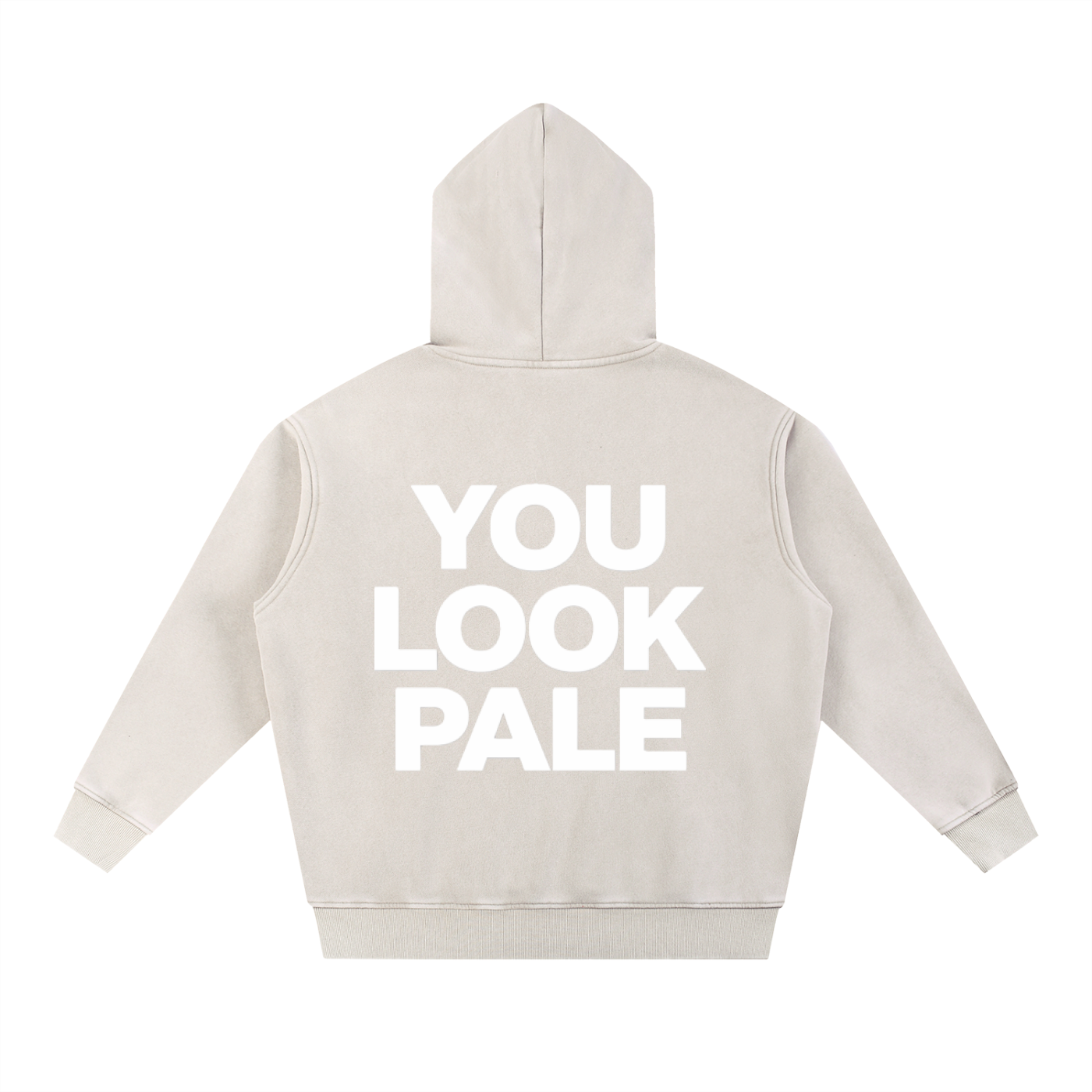 NO STRING- Snow Wash Fleece Oversize Hoodie