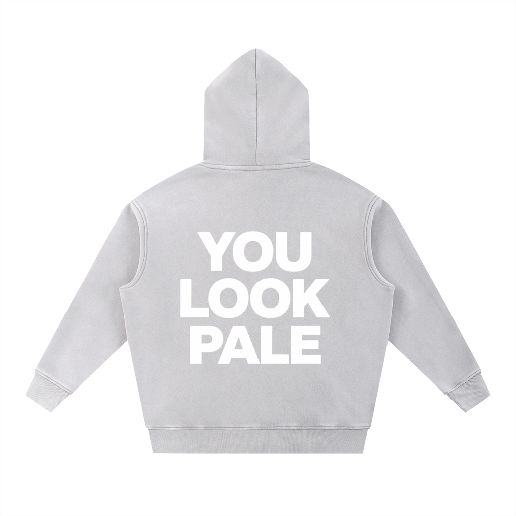 Snow Wash Fleece Oversize Hoodie