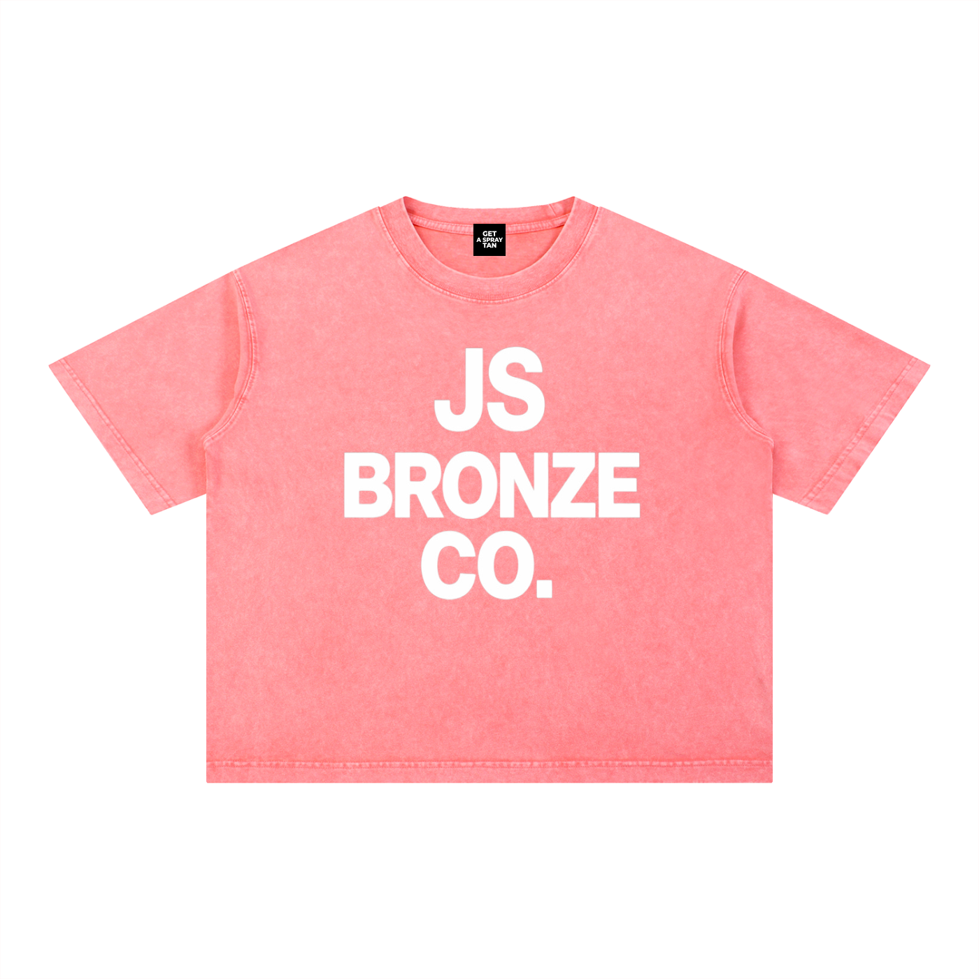 Mineral Wash Boxy Cotton T-Shirt